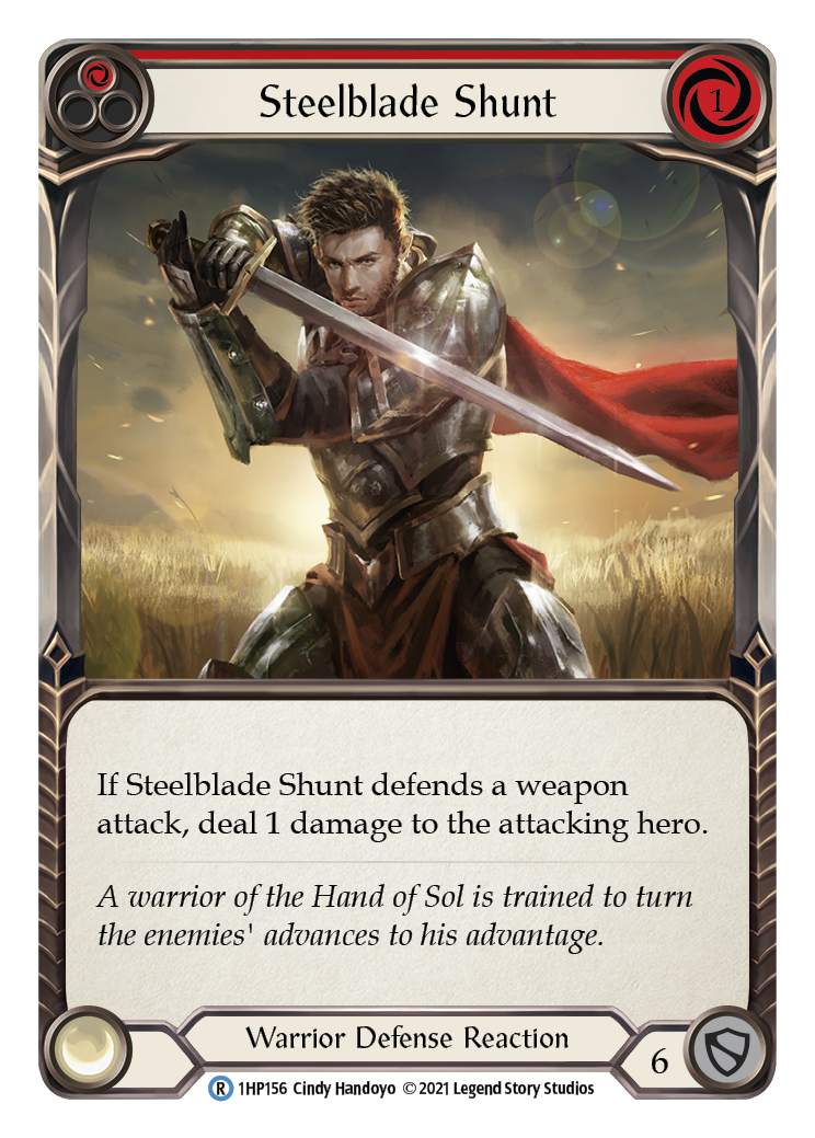 Steelblade Shunt (Red) [1HP156] (History Pack 1)