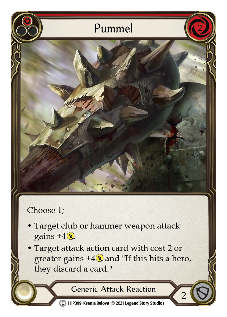 Pummel (Red) [1HP399] (History Pack 1)