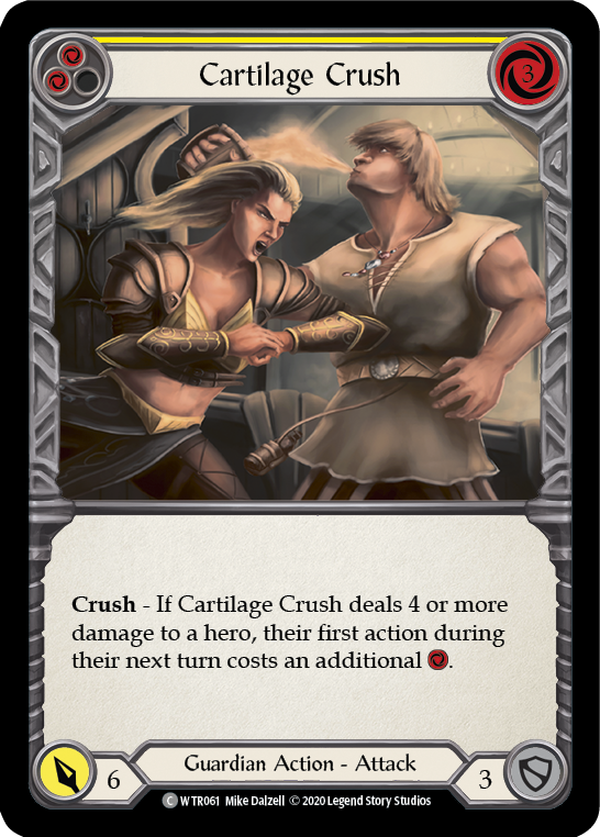 Cartilage Crush (Yellow) [U-WTR061] (Welcome to Rathe Unlimited)  Unlimited Rainbow Foil