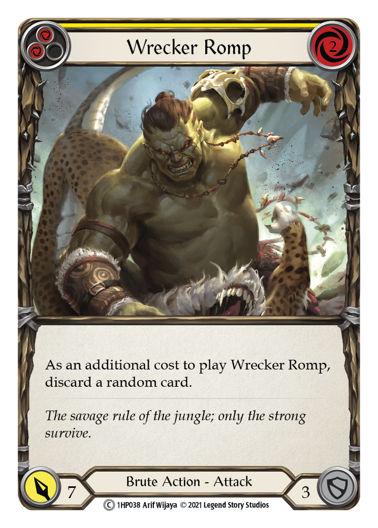 Wrecker Romp (Yellow) [1HP038] (History Pack 1)