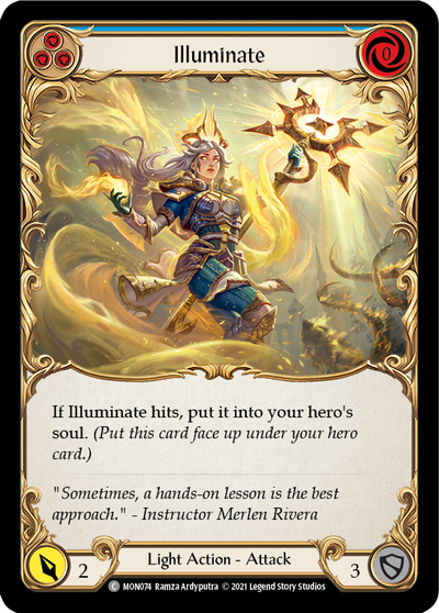 Illuminate (Blue) [MON074] (Monarch)  1st Edition Normal