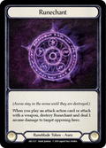 Runechant // Viserai [ARC112-T // ARC076-T] (Arcane Rising)  1st Edition Normal