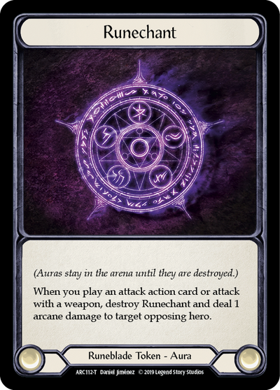 Runechant [ARC112-T] (Arcane Rising)  1st Edition Normal